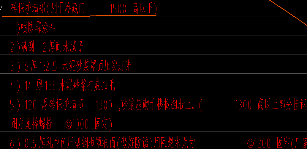 墙裙