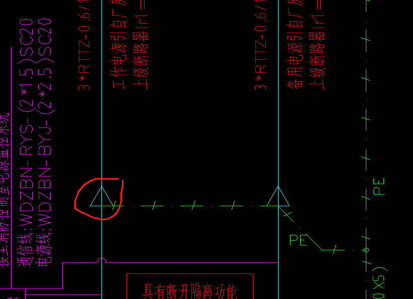 电箱系统图