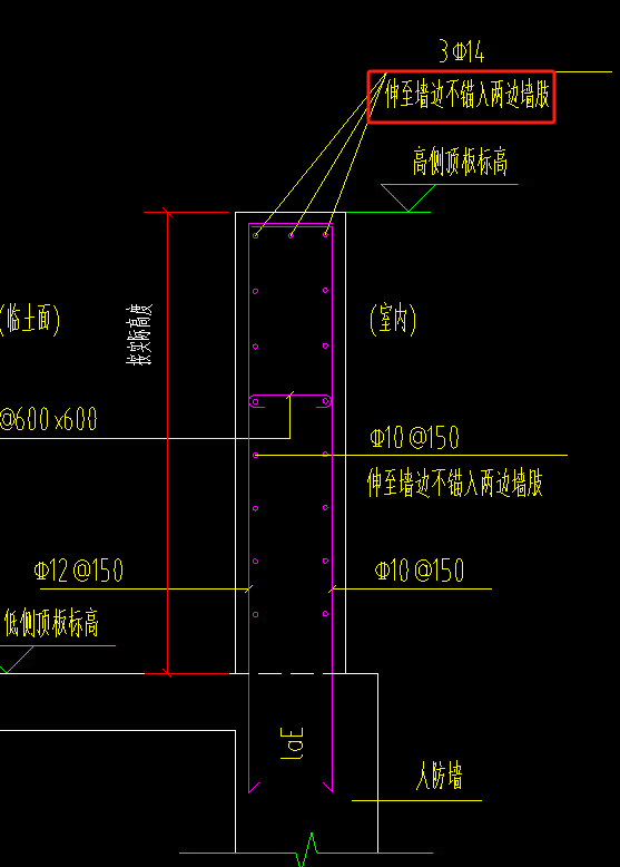 伸入