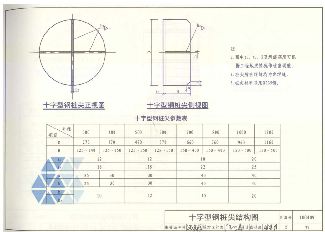 桩尖