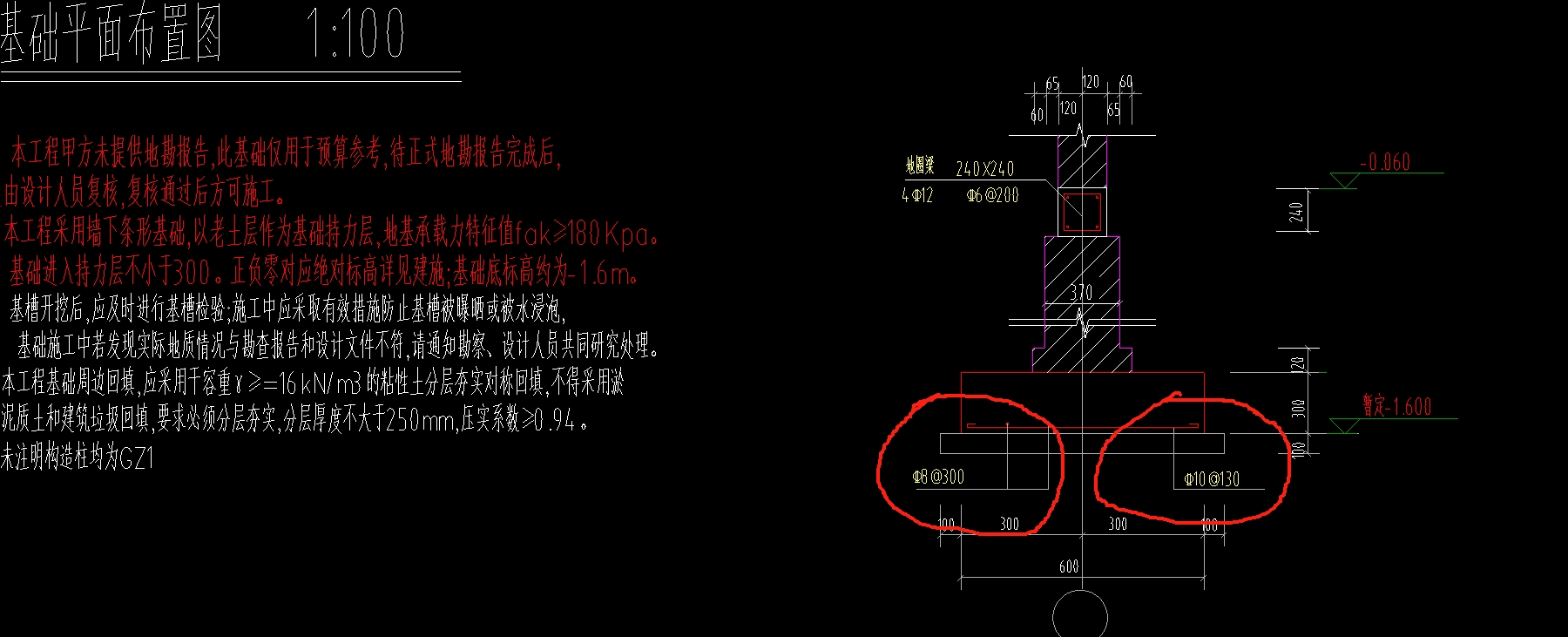 钢筋表