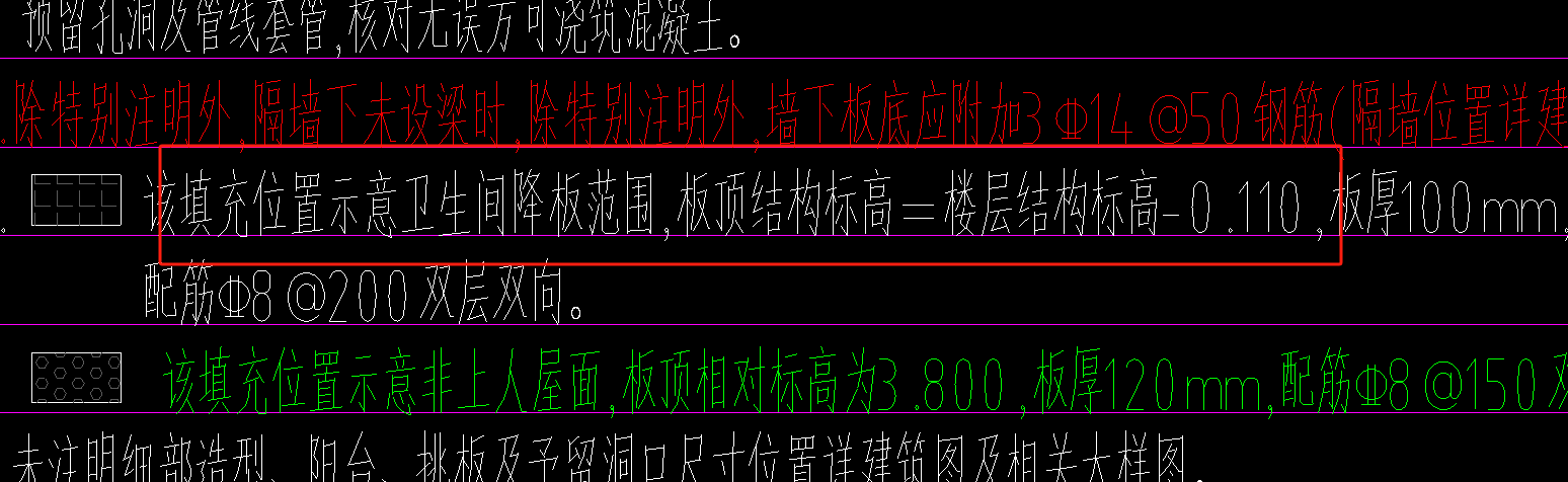 降板