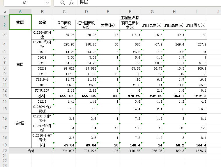 护窗栏杆怎么算