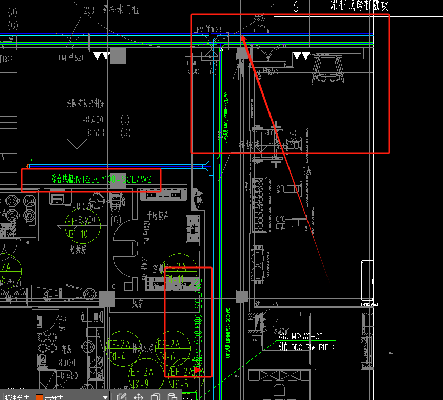 请问后面这段桥架是200还是300