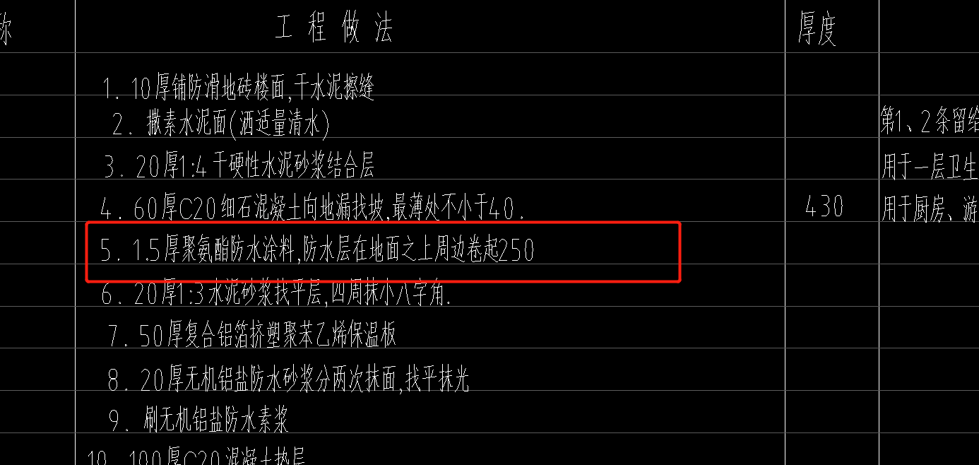 地面做法