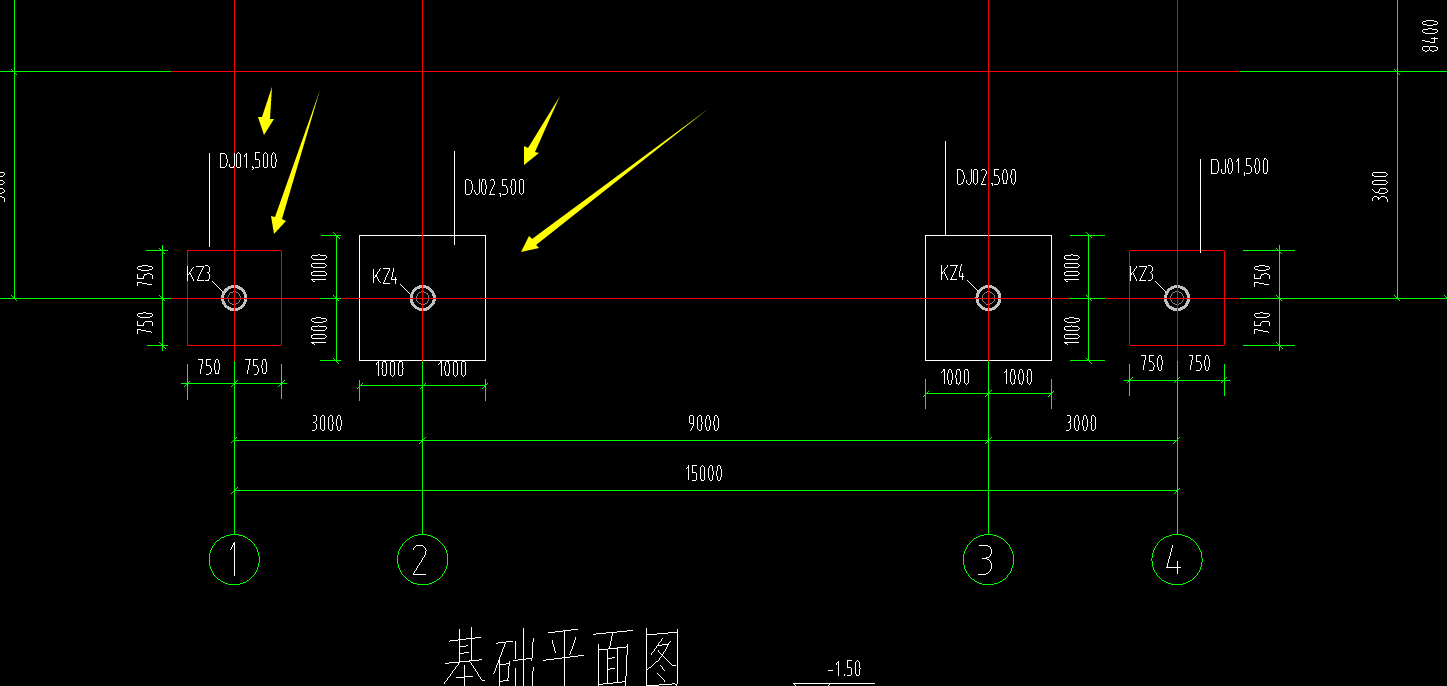 底标高