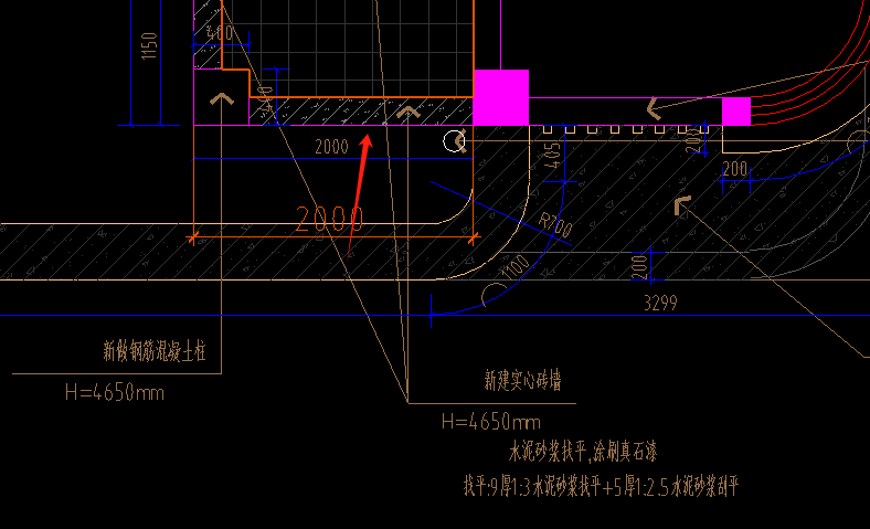 墙脚手架