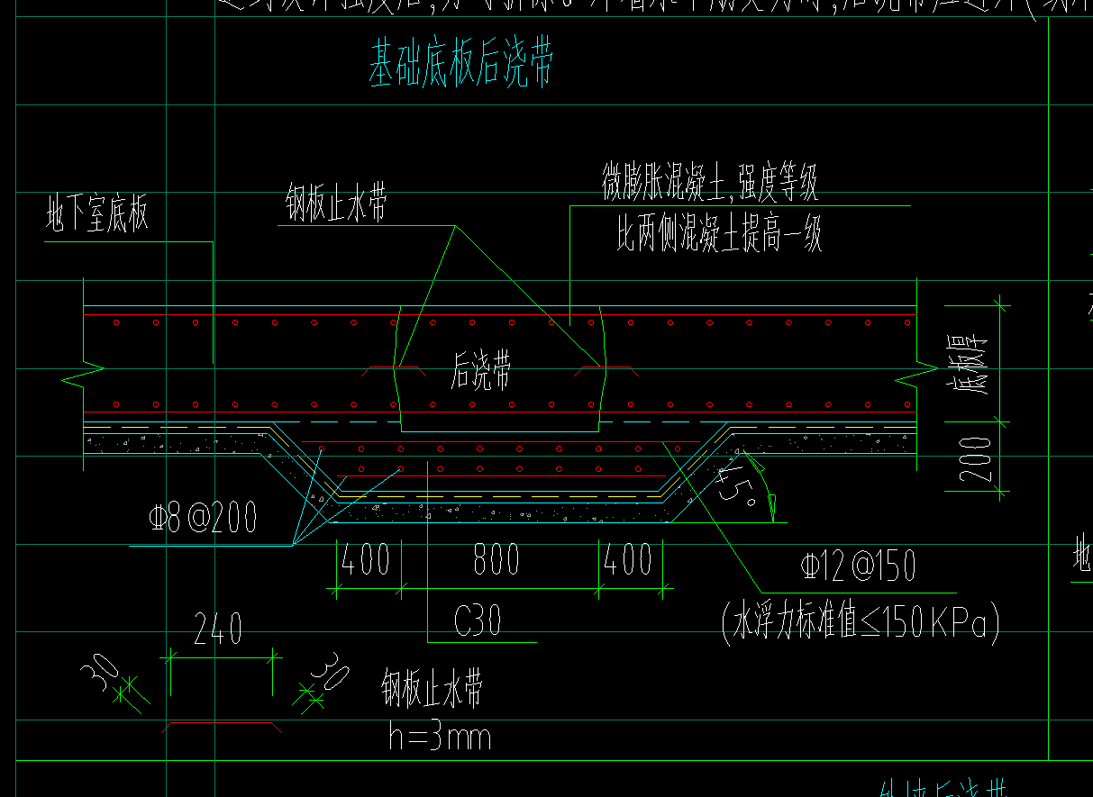 后浇带