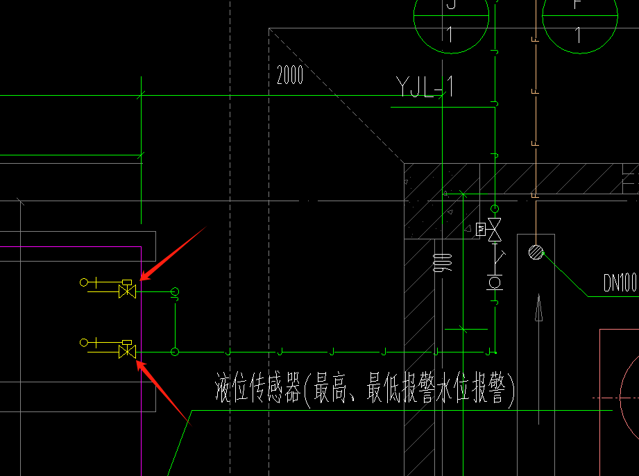 排水图例