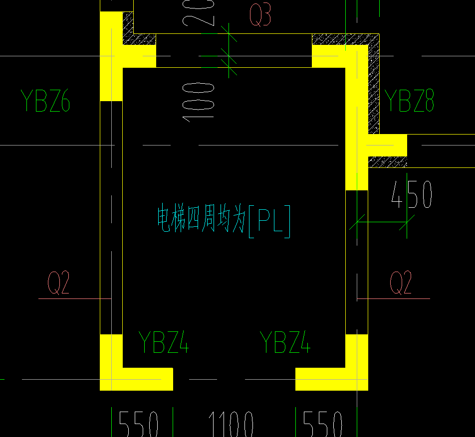 偏拉构件