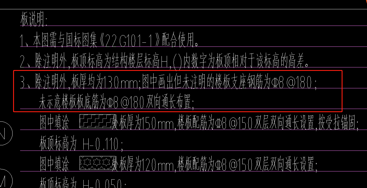 支座负筋