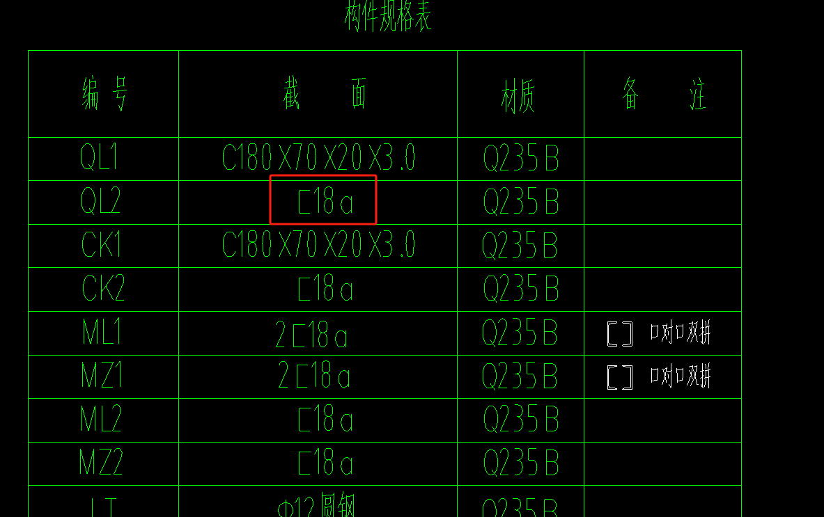 截面