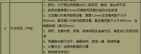 吊顶