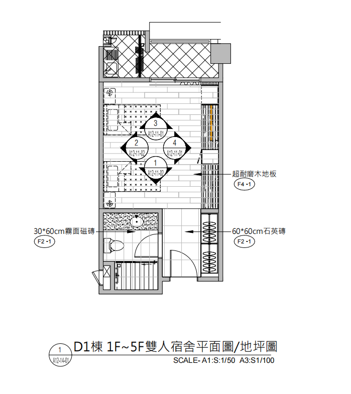 装饰面
