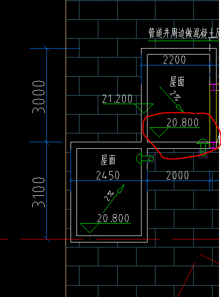 底标高