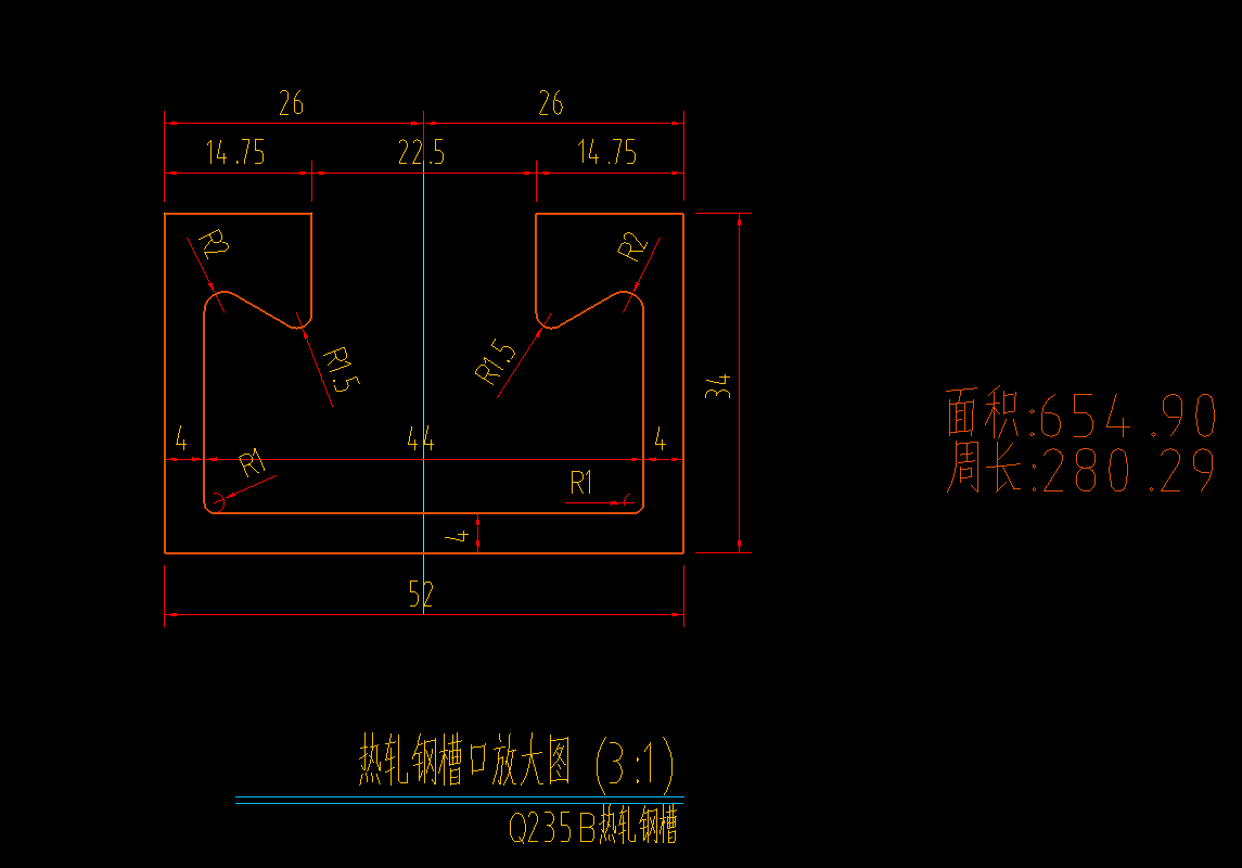 截面积