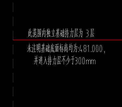 基础顶标高