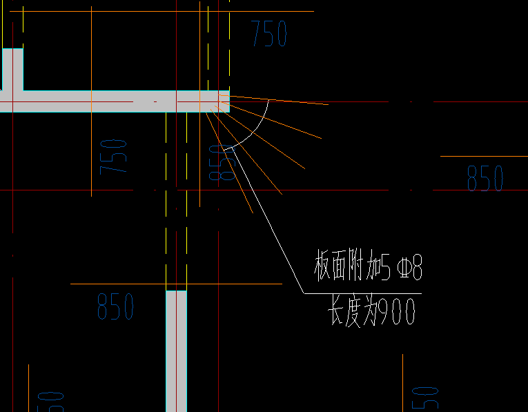板面附加筋