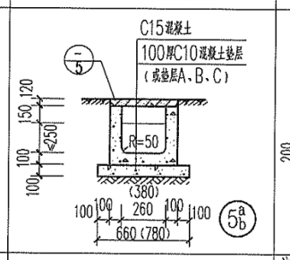 排水沟用什么构件画