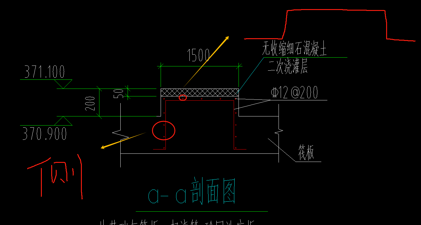 侧面