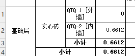 墙工程量