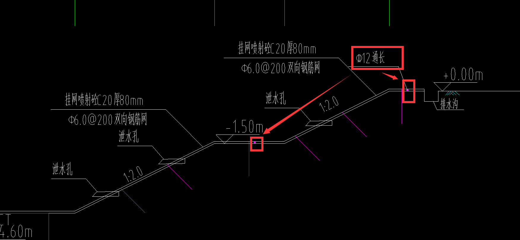 河道护坡断面图片