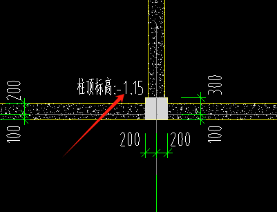 底标高