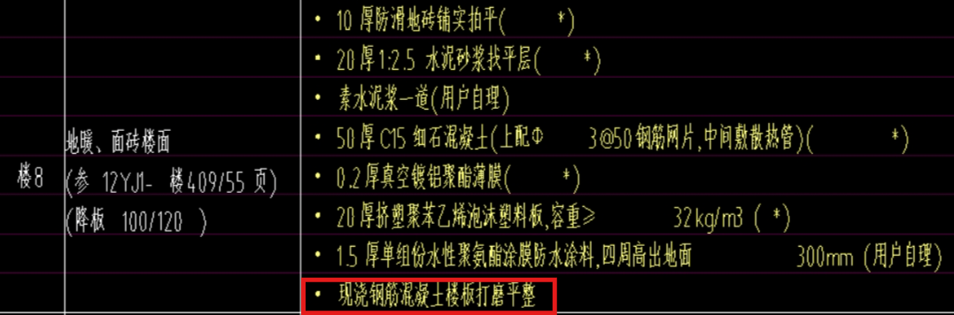 楼板打磨