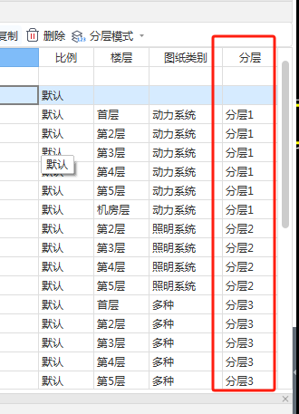 图纸错位