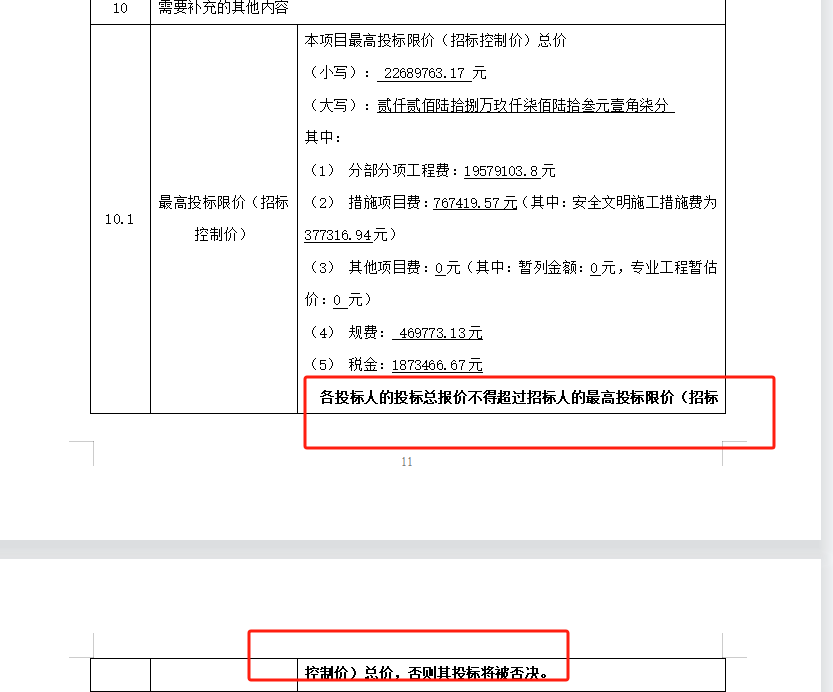 限价
