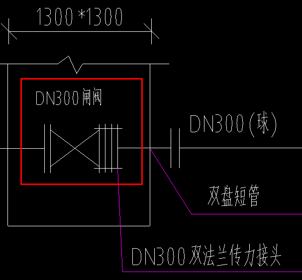 法兰连接符号图片