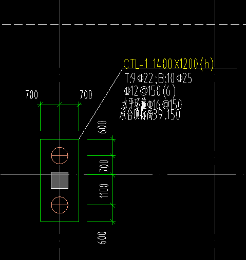 承台怎么画