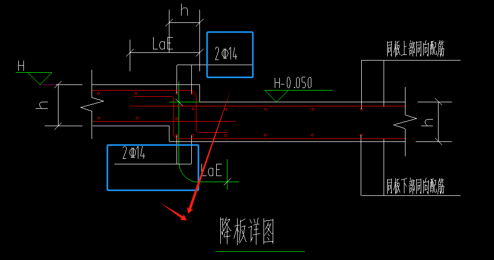 降板