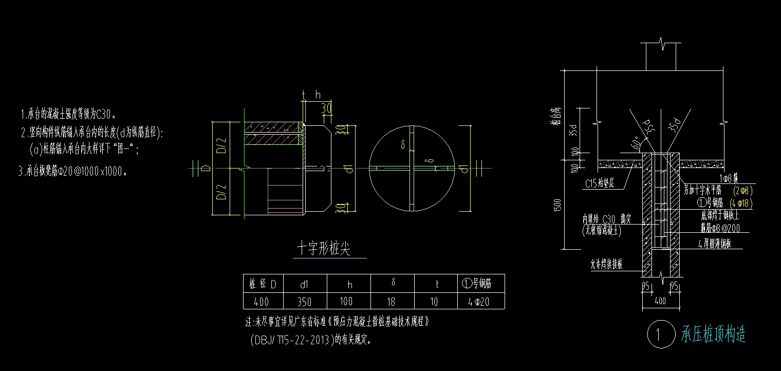 桩头插筋