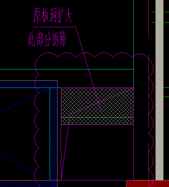 楼板开洞