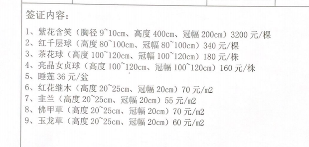 询价单