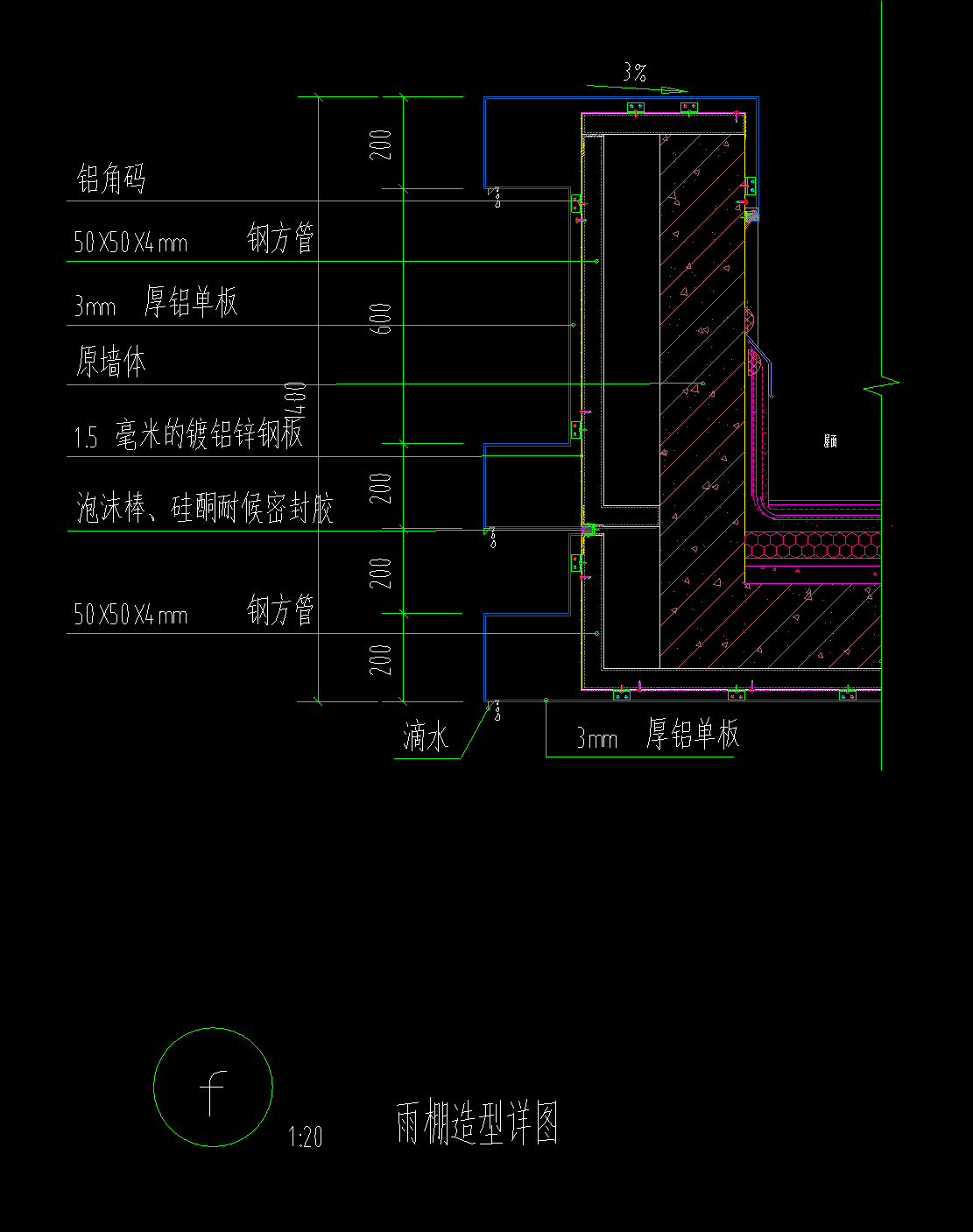 侧面