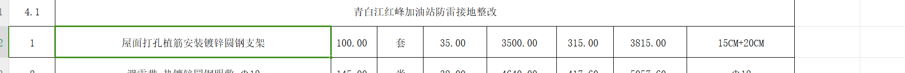 支架套什么清单