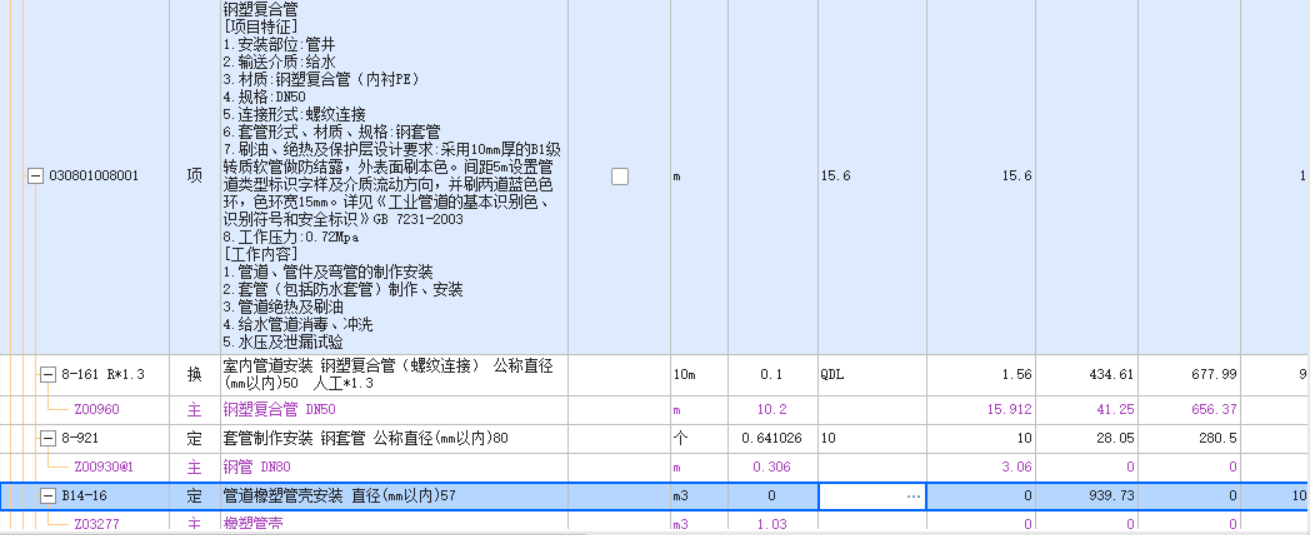 工程量