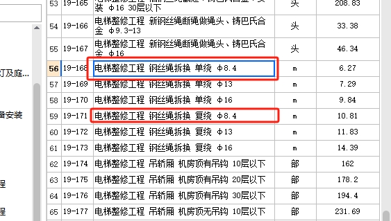套哪个定额