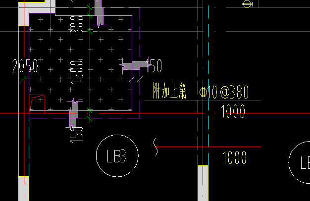 受力筋不