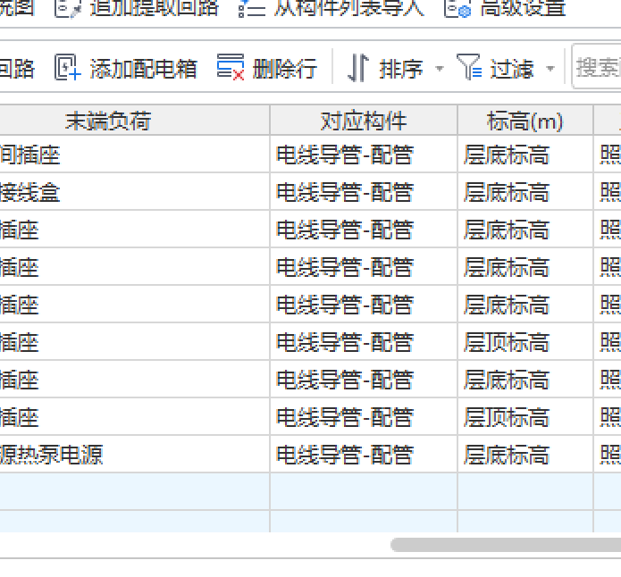 对应构件
