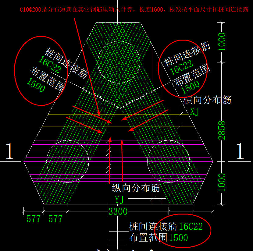 三桩承台