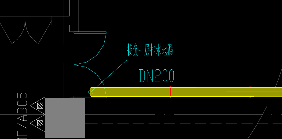 一层排水