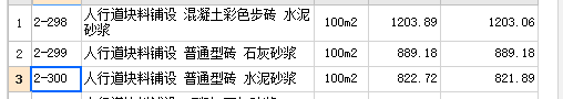 人行道块料铺设