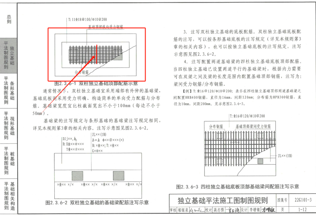 双柱独立基础
