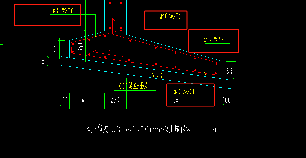 受力筋不