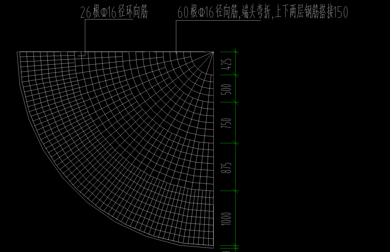 圆形筏板