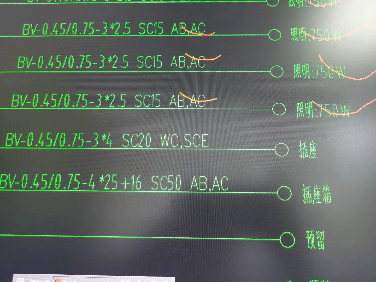 配线