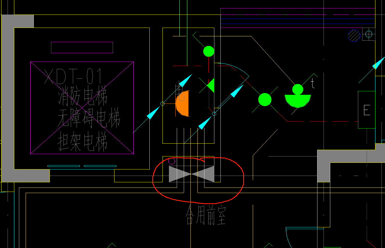 这个什么符号?竖向桥架吗?